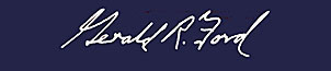 Gerald R. Ford's signature