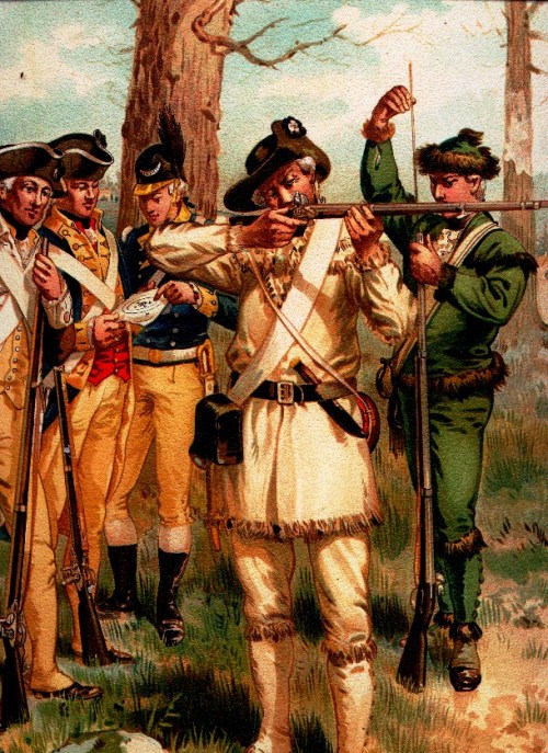 american colonial army
