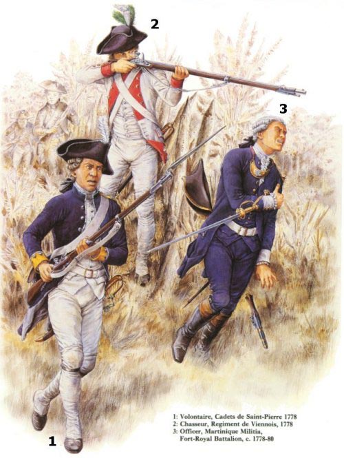 UNIFORMS OF THE AMERICAN REVOLUTION -- Army