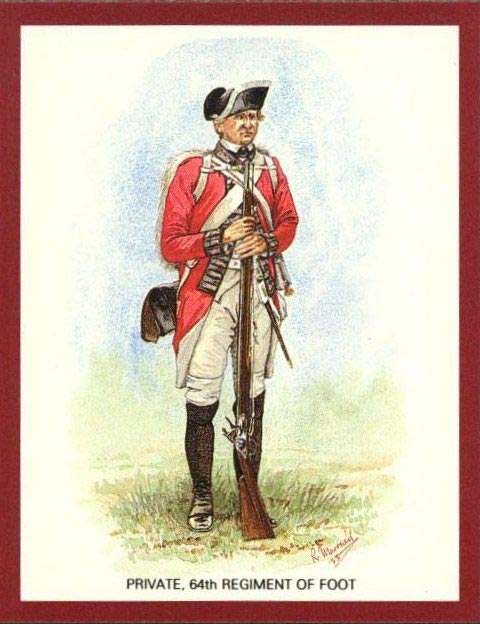 Private, 64th British Foot