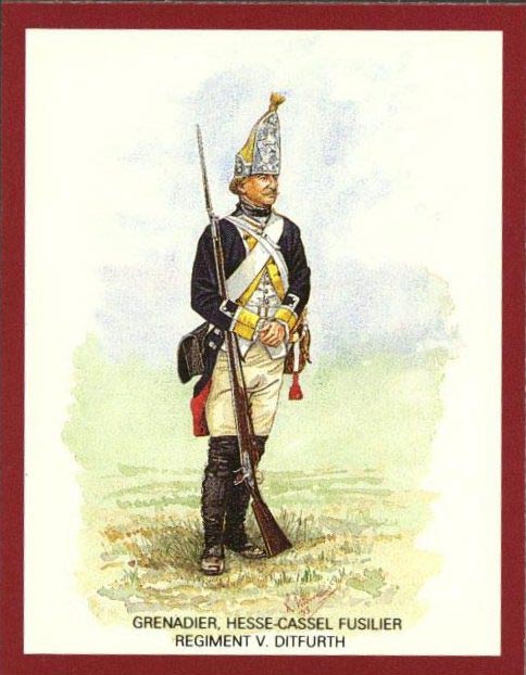 Grenadier, Hesse-Cassel Fusilier