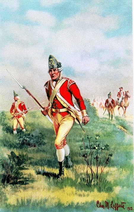 Fortieth Regiment of Foot, 1776